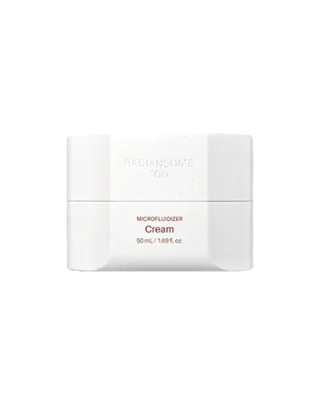 Skincare product packaging with 'PHORMSOME' branding on a white background